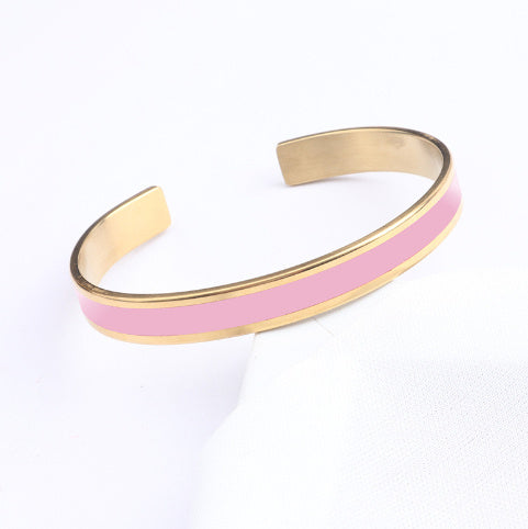 Non-fading Stainless Steel Wristband Jewelry For Internet Celebrities
