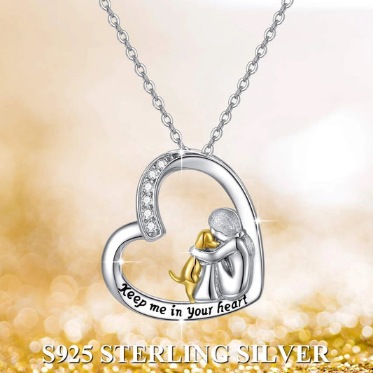 Mother's Day Love Character Pendant Necklace