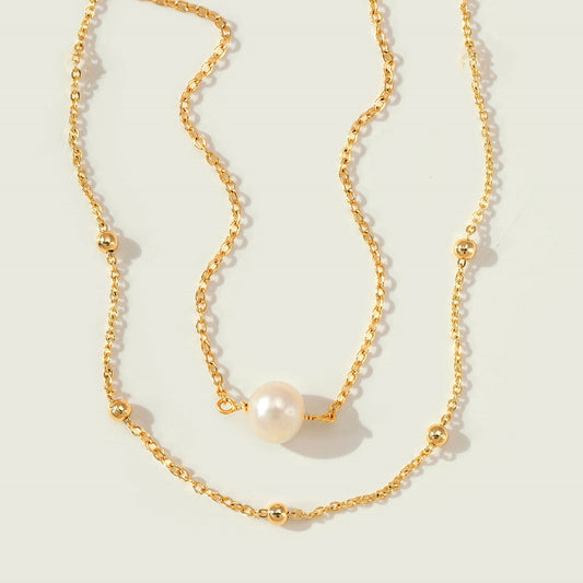 Minimalist All-match Copper Bead Chain Bracelet