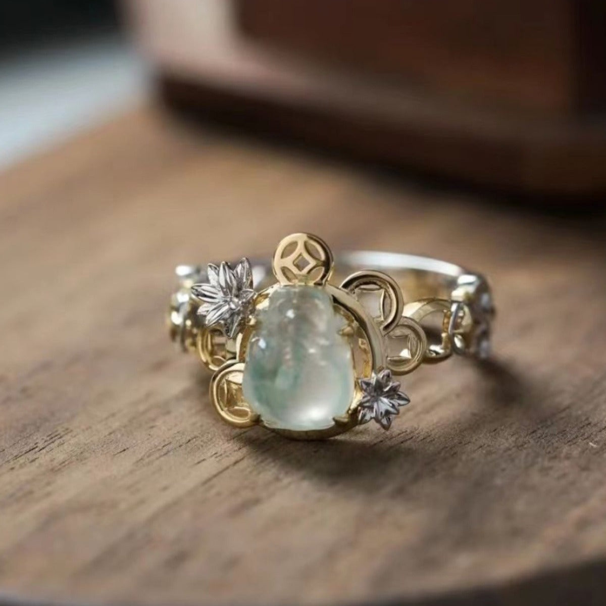 Retro Easy Matching Graceful Personality Safe Meaning Good-looking Ring