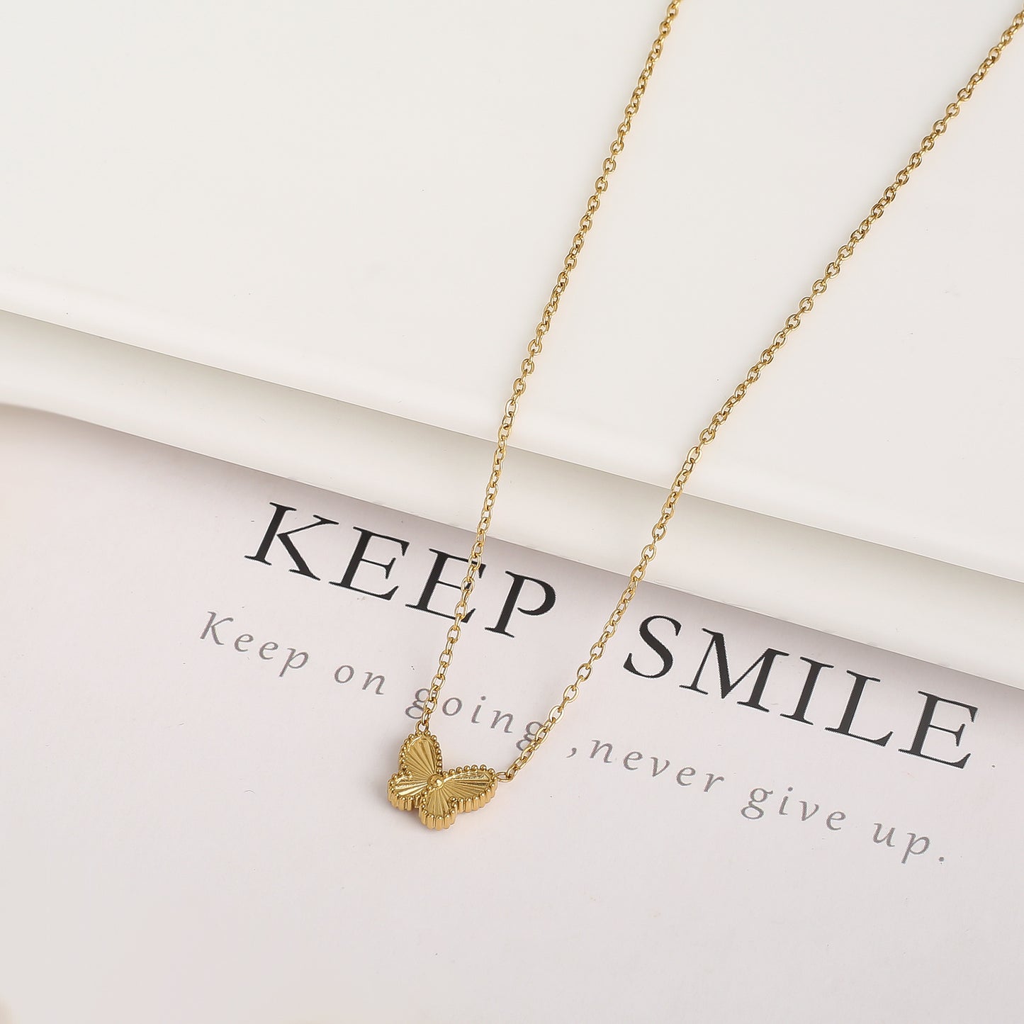 Simple Fashion Personality Temperament Butterfly Necklace