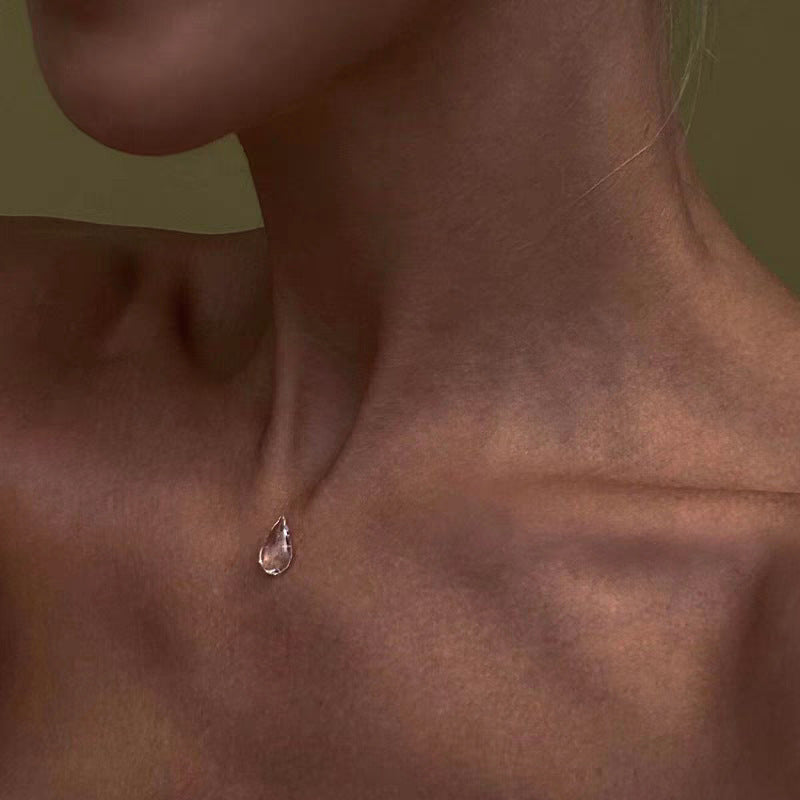 Cool Feeling Super Fairy Minimalist Transparent Crystal Jewelry