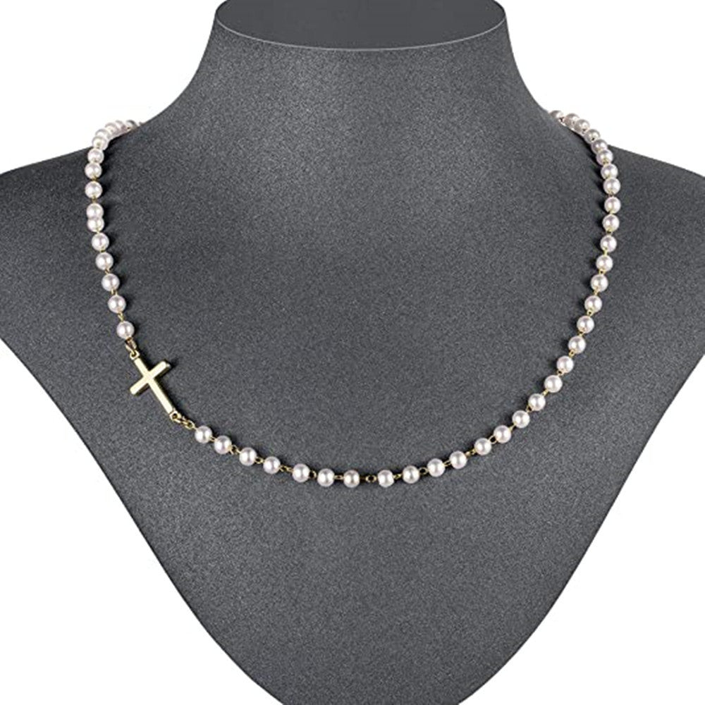 White Necklace Wedding Short Clavicle Chain Simple