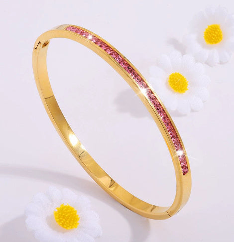 Non-fading Stainless Steel Wristband Jewelry For Internet Celebrities