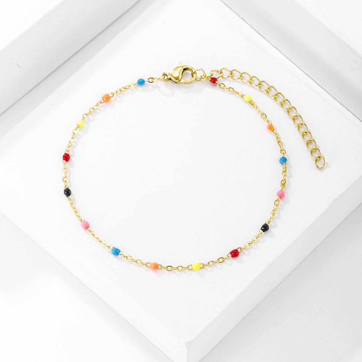 Women's Fashion Mixed Color Beaded Bracelet