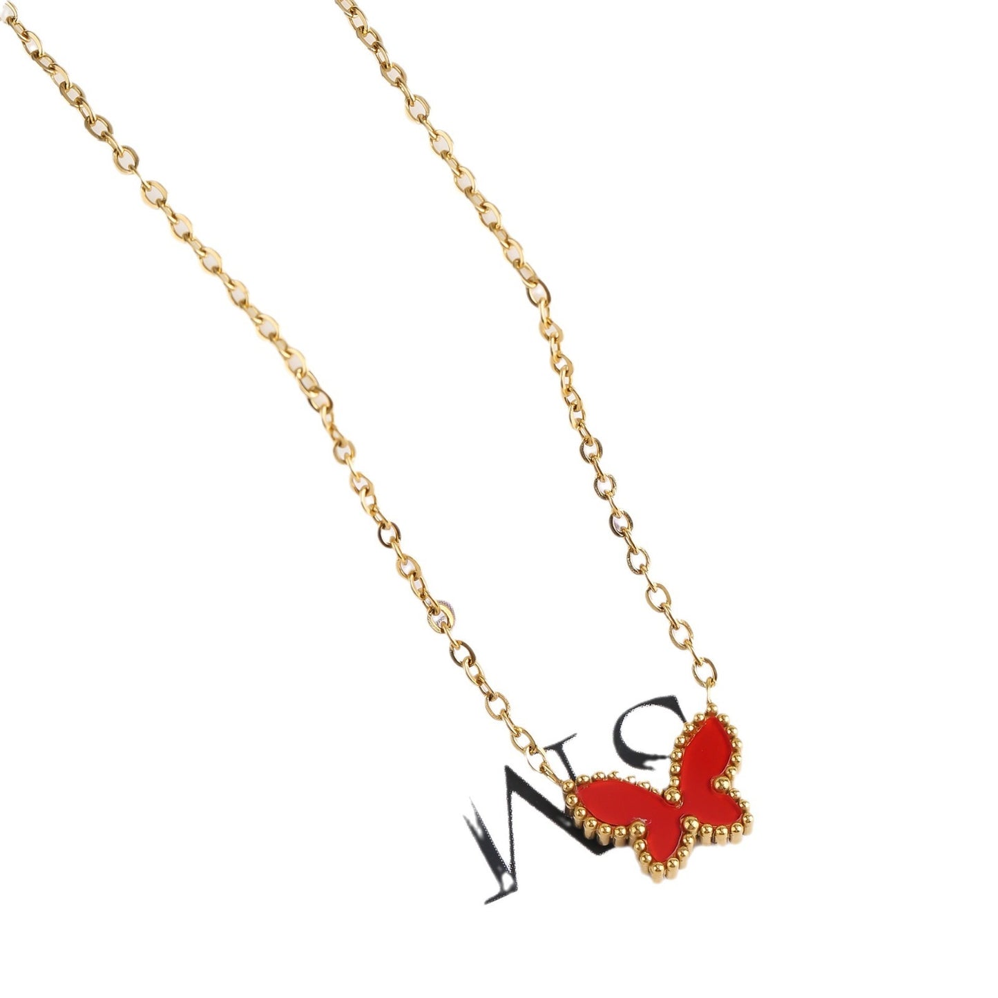 Simple Fashion Personality Temperament Butterfly Necklace