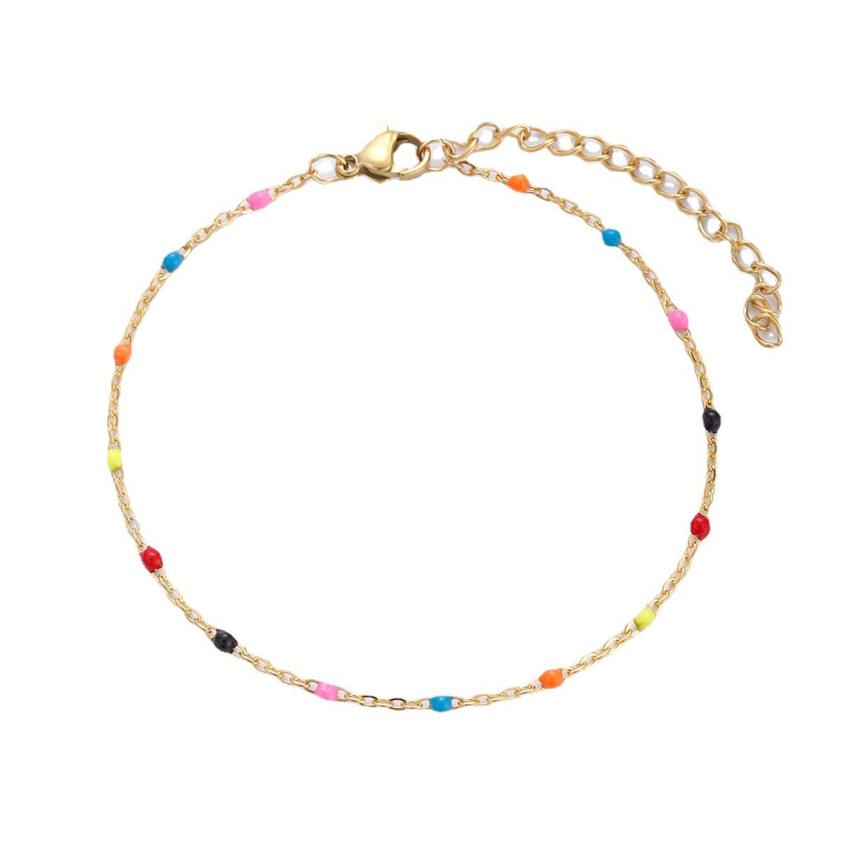 Women's Fashion Mixed Color Beaded Bracelet