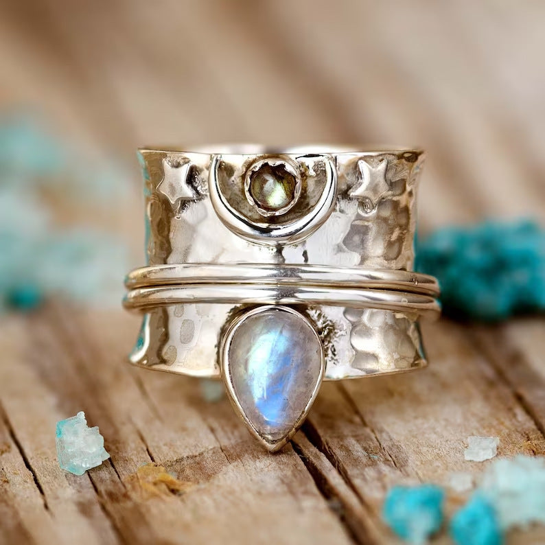 Wide Face Ring Fashion Women's Jewelry