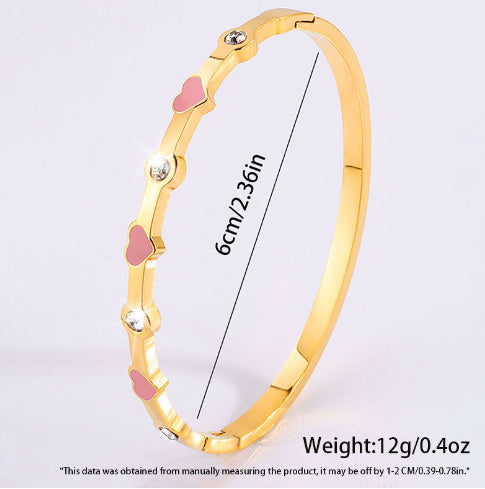 Non-fading Stainless Steel Wristband Jewelry For Internet Celebrities